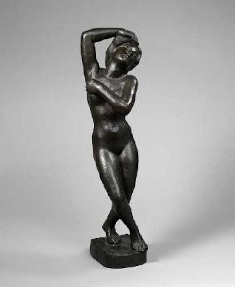 Sklavin (Sklavin mit gekreutzten Beinen)(Berger 29) by Georg Kolbe