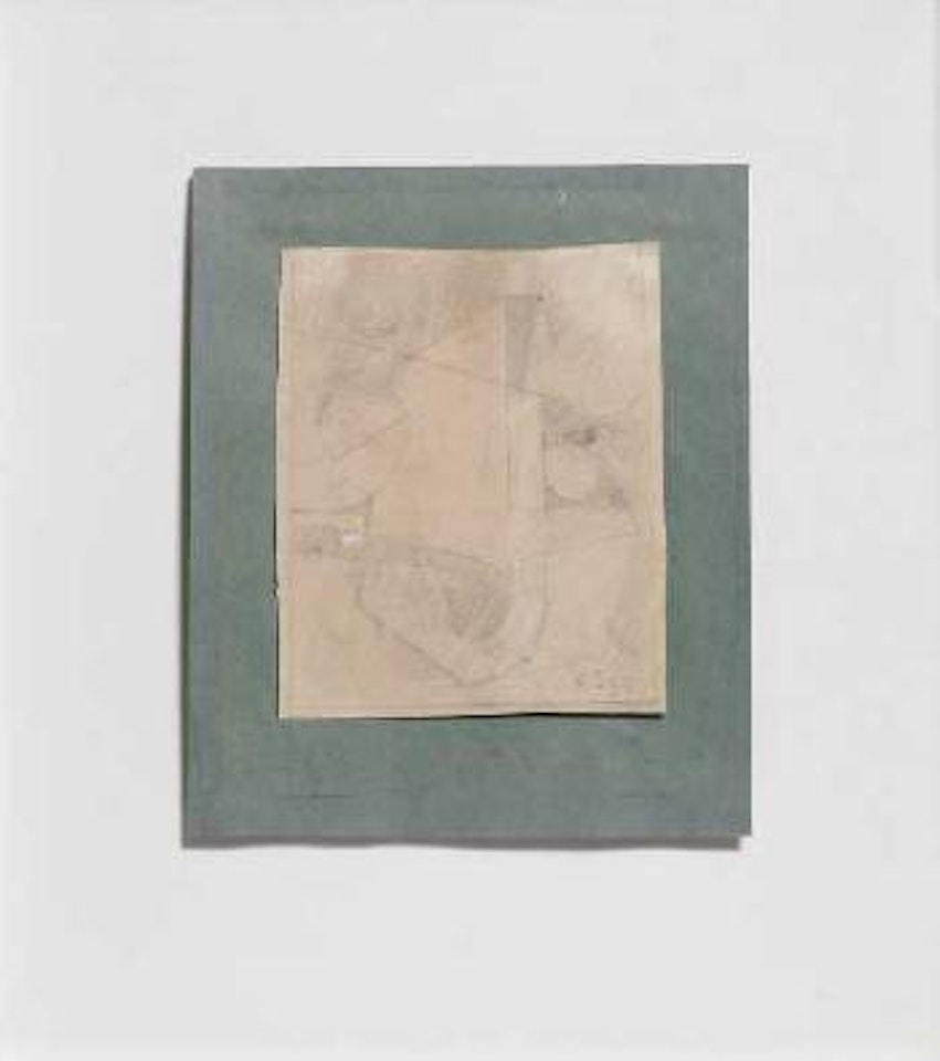 Ohne Titel (Abstrakte Zeichnung) (Orchard/Schulz 3224) by Kurt Schwitters