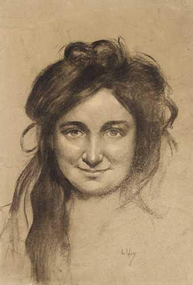 Bildnis einer Jungen Frau (Meta Streiter?) by Lesser Ury