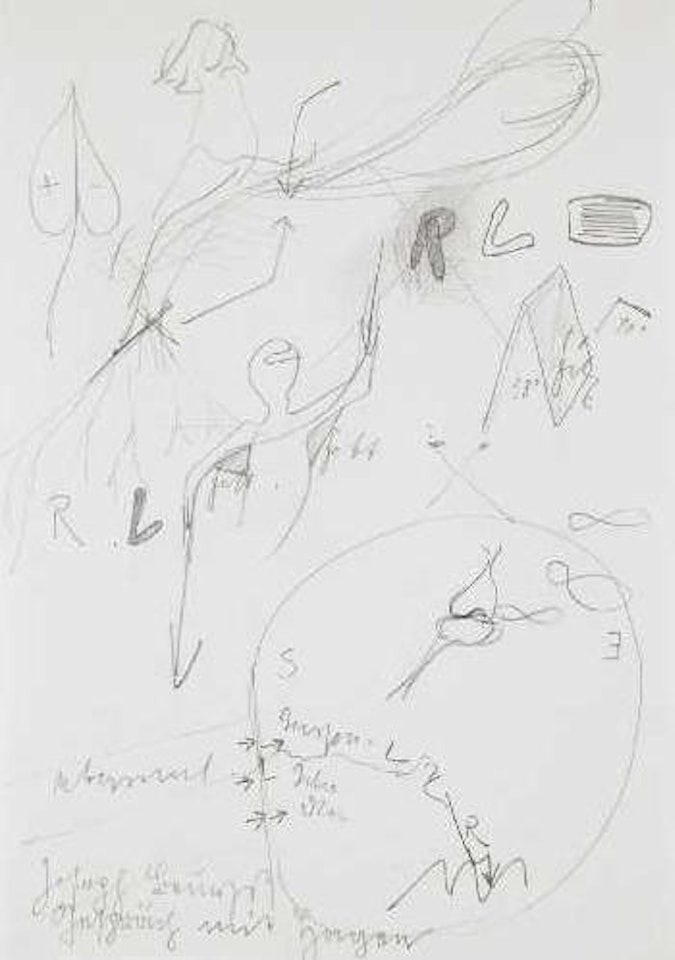 Ohne Titel (Konversation mit Hagen Lieberknecht) by Joseph Beuys