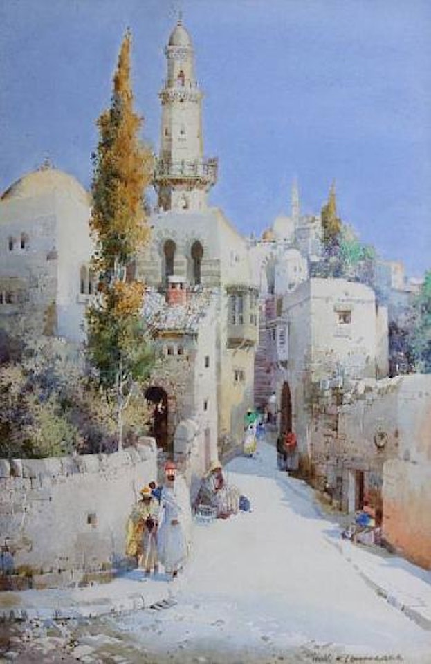 A Moorish Street by Noel Harry Leaver