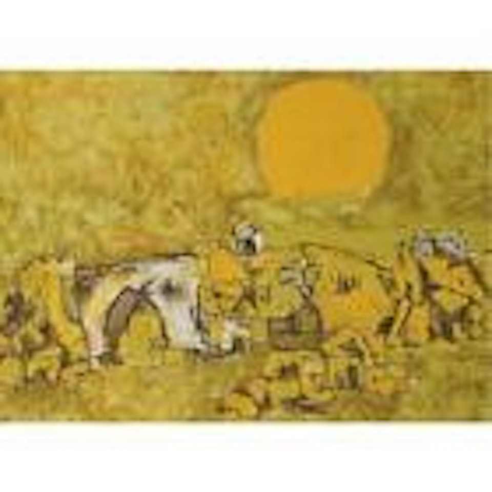 Peeli Dhoop by M.F. Husain