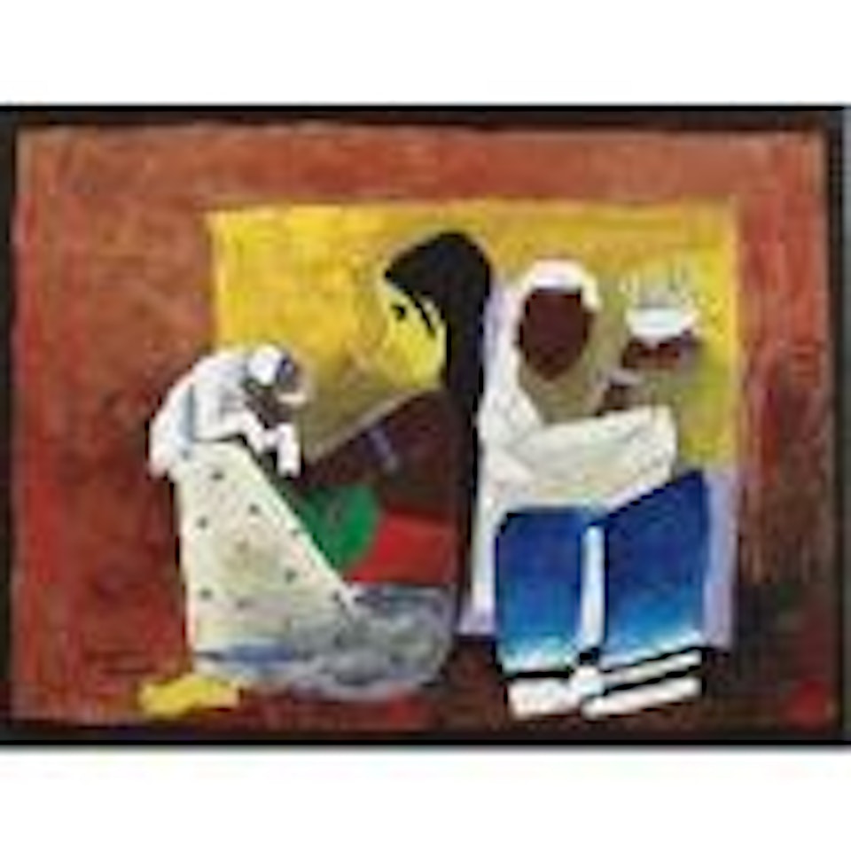 Harvest Ritual by M.F. Husain