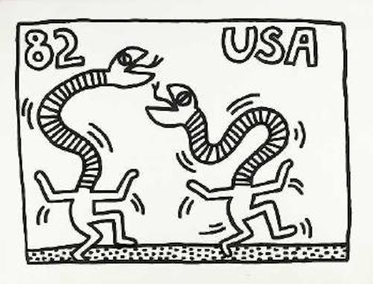 Ohne Titel by Keith Haring