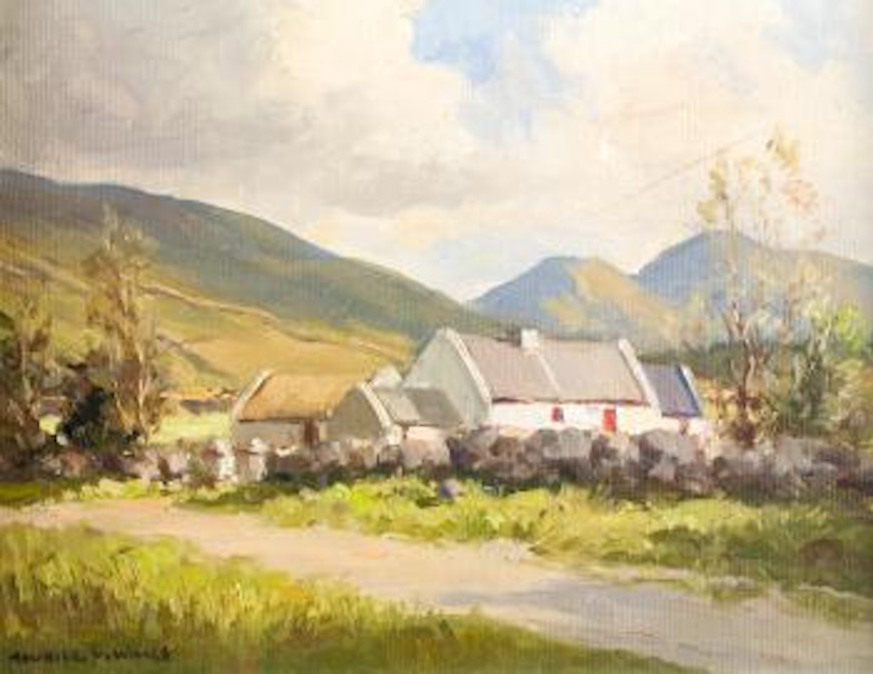 Above Kilkeel by Maurice Canning Wilks