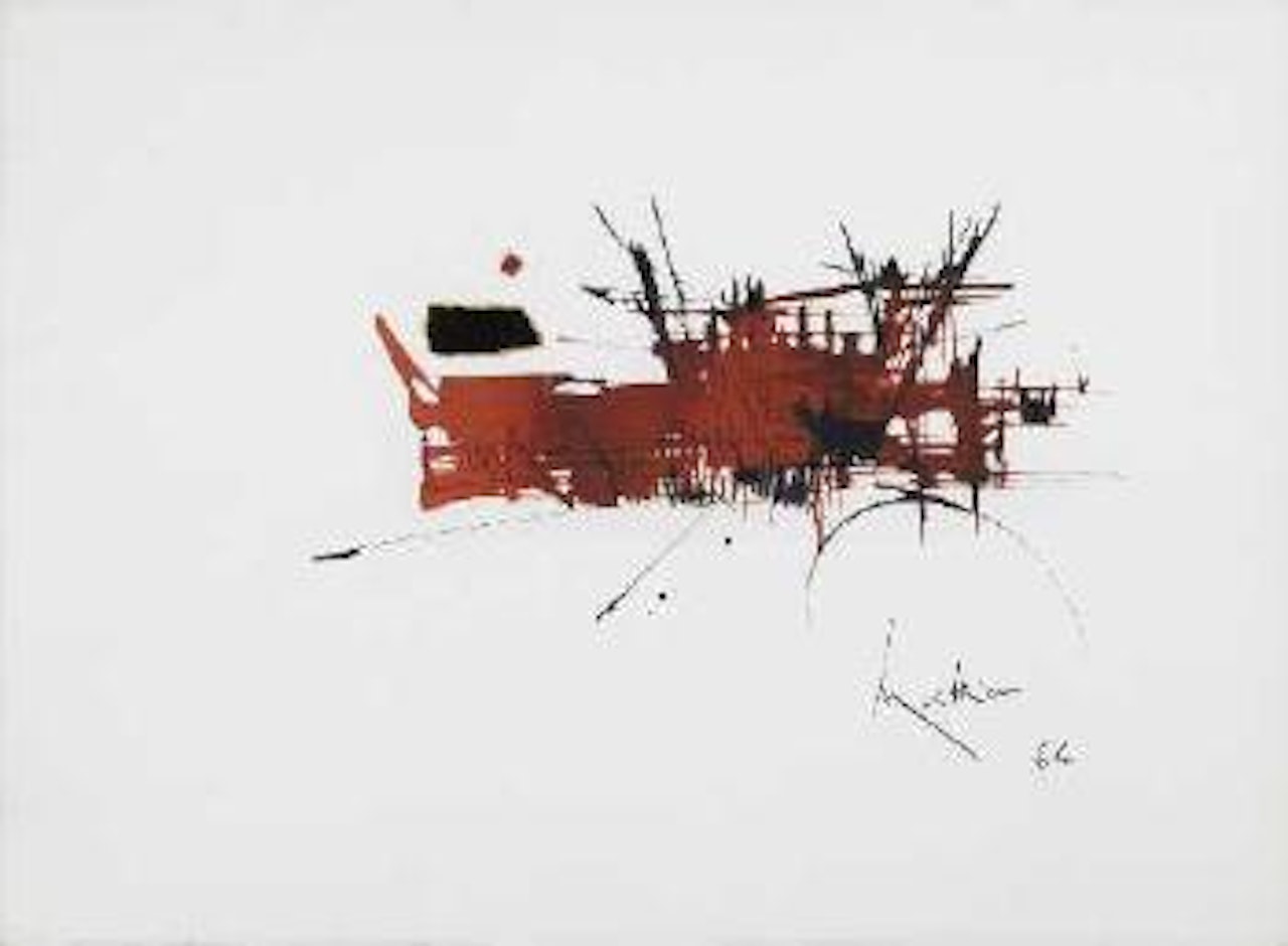 Ohne Titel by Georges Mathieu