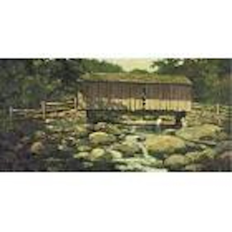 New Hampshire bridge by Eric Sloane