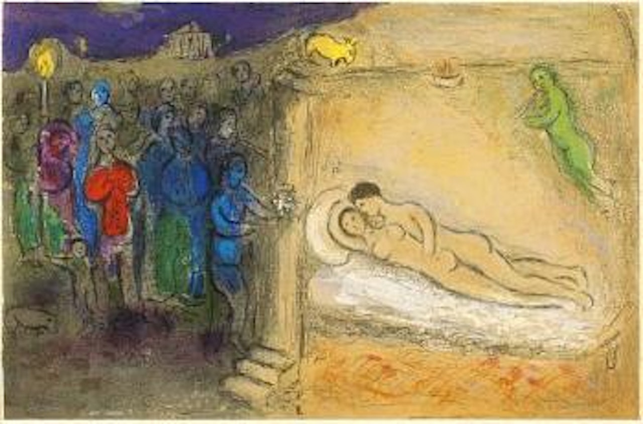 Hymen, from Daphnis and Chloé (M.349, C. bk. 46) by Marc Chagall
