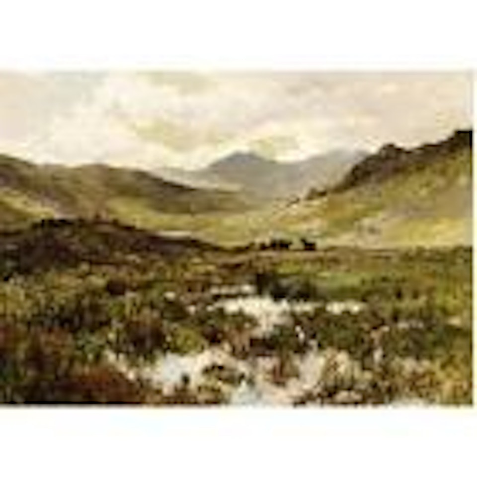 Snowdon from Capel Curig by Alfred de Breanski