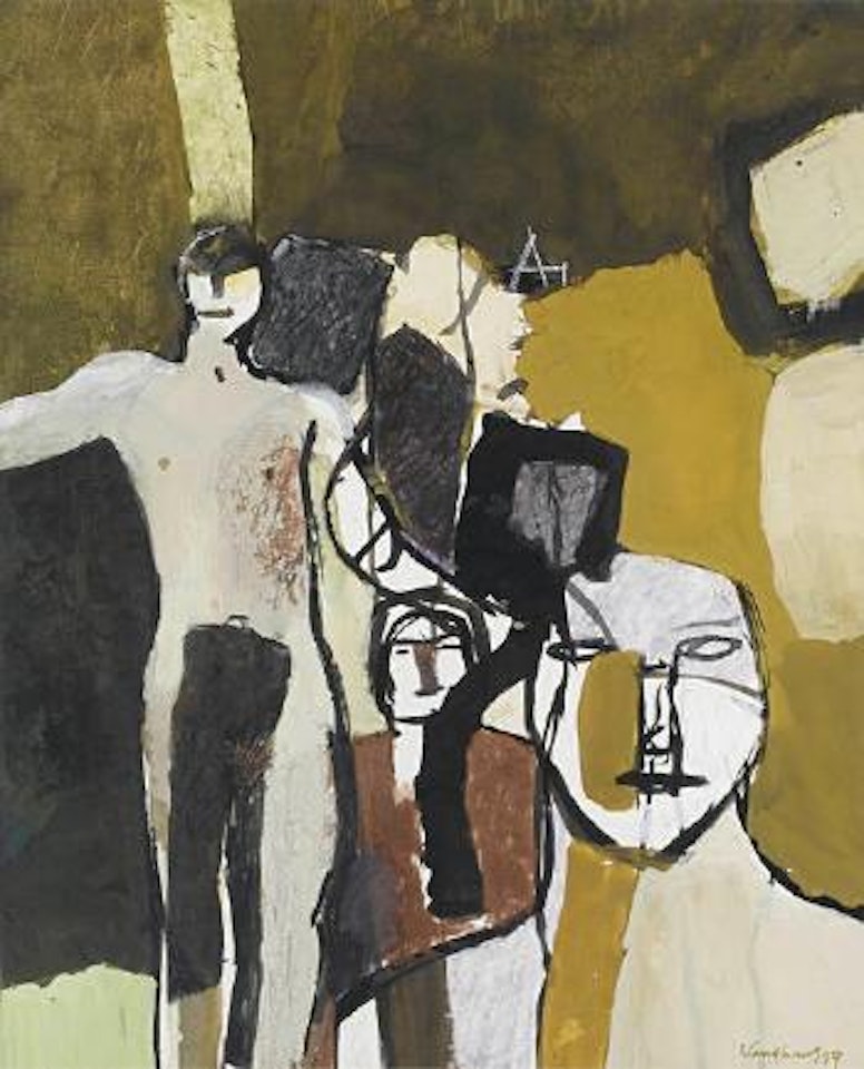 Amacuzac - Group of Figures by Keith Vaughan