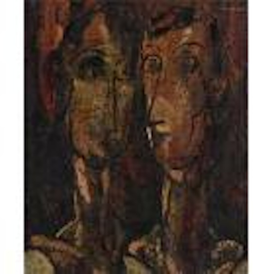 Two heads by Alfred H. Maurer