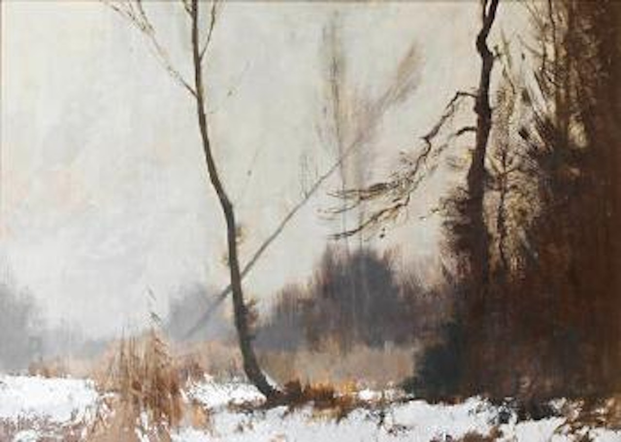 The Fen in January - Norfolk by Edward Seago