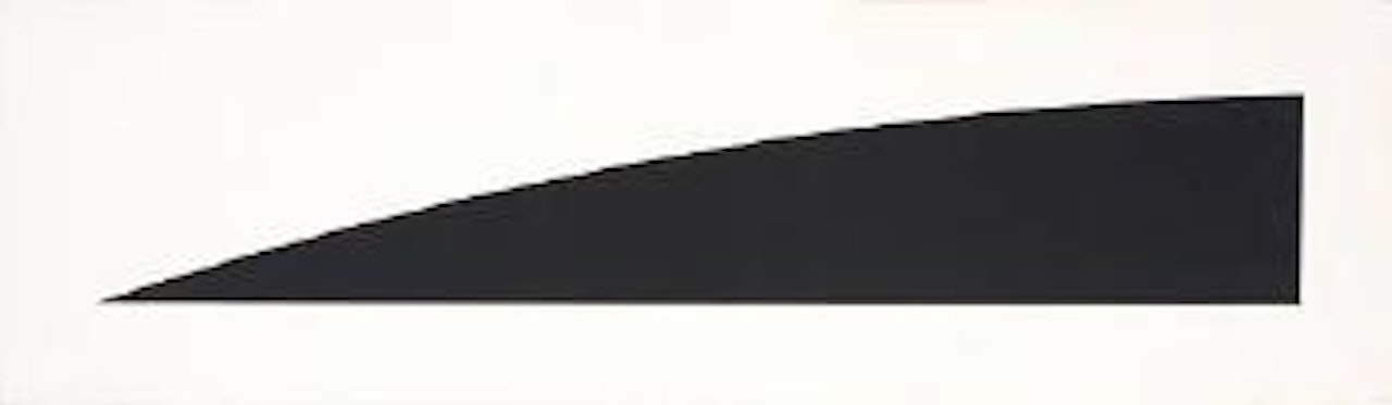 Large Black Curve (A.102) by Ellsworth Kelly
