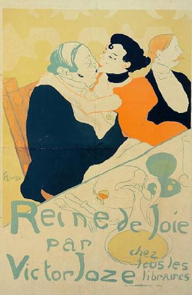 Reine de Joie (W. P3. D.342. Adr.5) by Henri de Toulouse-Lautrec