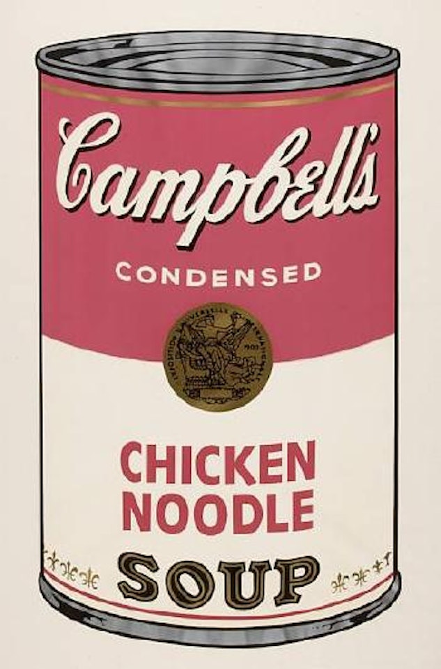 Chicken Noodle, from Campbell's Soup I (F./S. II.45) by Andy Warhol