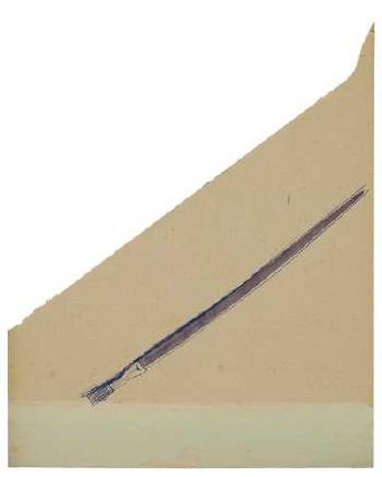 Ohne Titel (Pinsel) by Sigmar Polke
