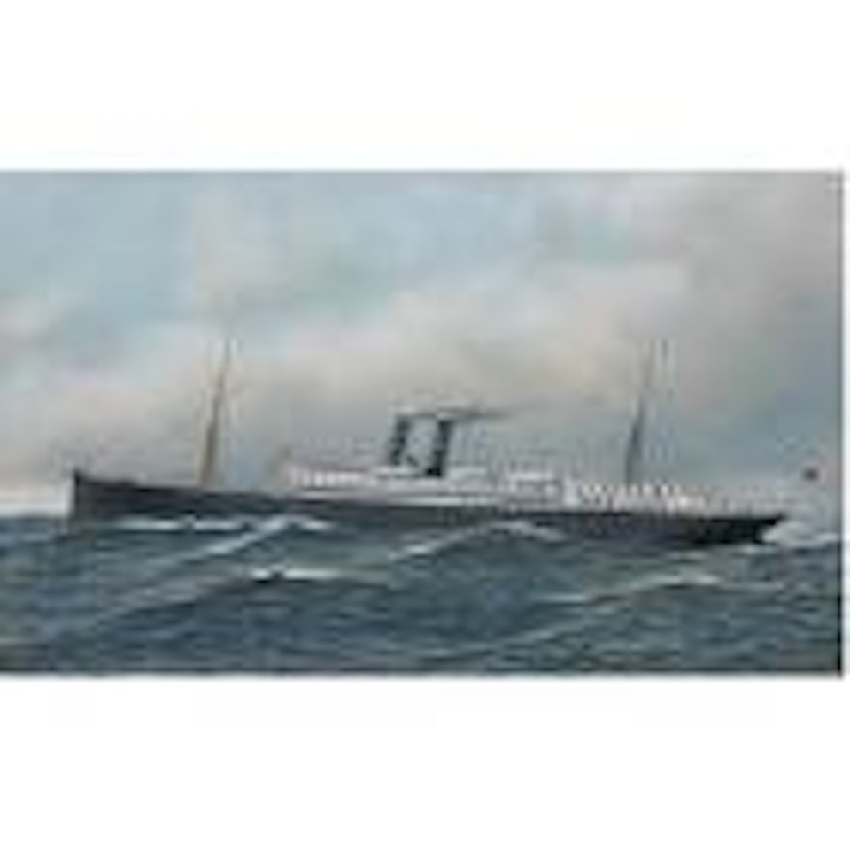 The steamship Monterey by Antonio Jacobsen