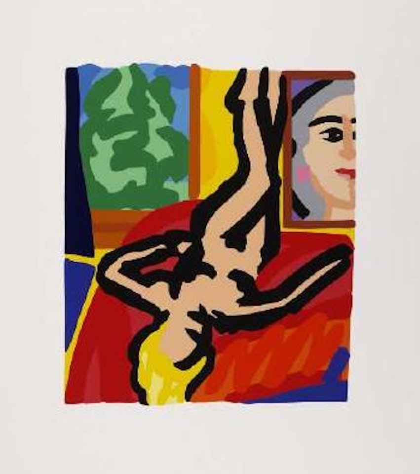 Nude with Picasso by Tom Wesselmann