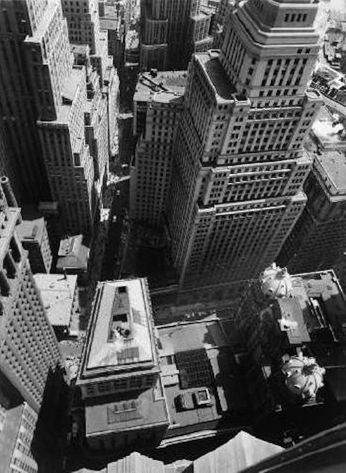 Financial District, New York by Berenice Abbott