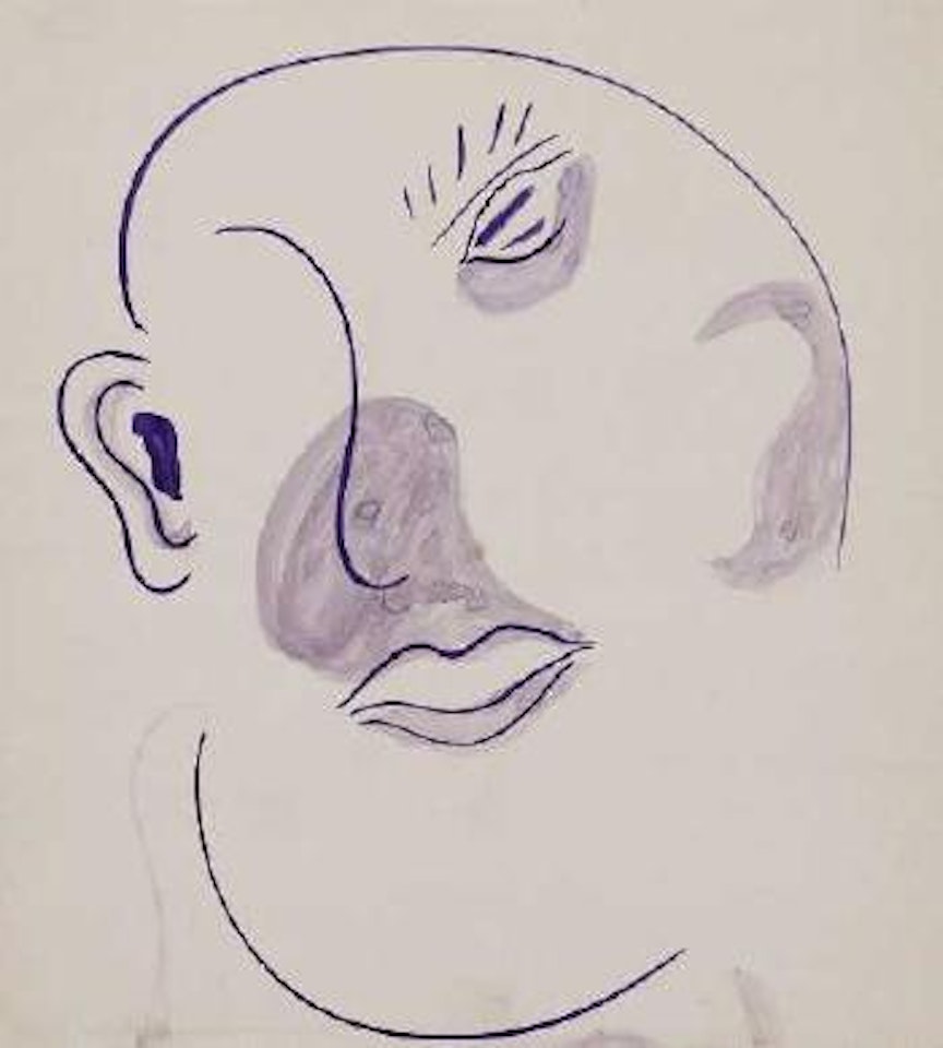Ohne Titel (Kartoffelkopf) by Sigmar Polke