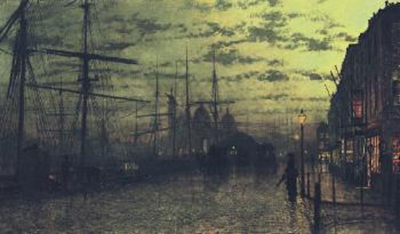 Humber Docks, Hull by John Atkinson Grimshaw