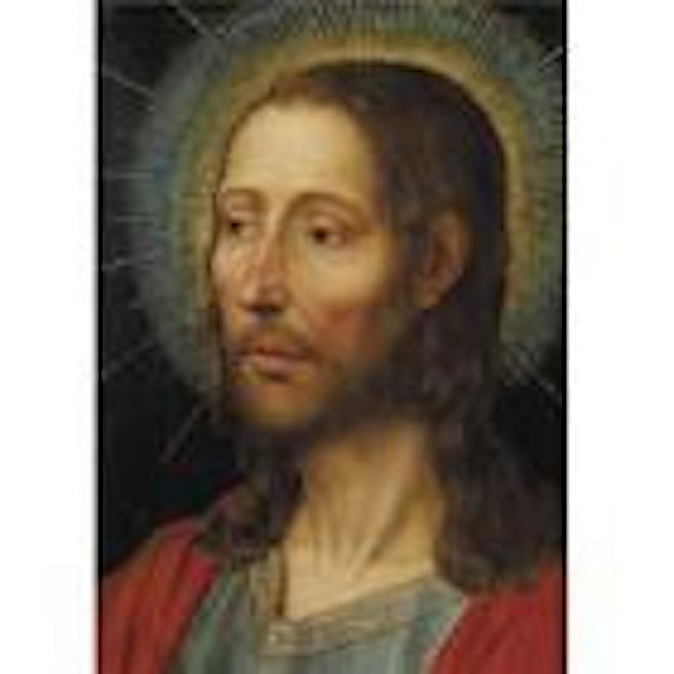 Christ, bust length by Quinten Metsys