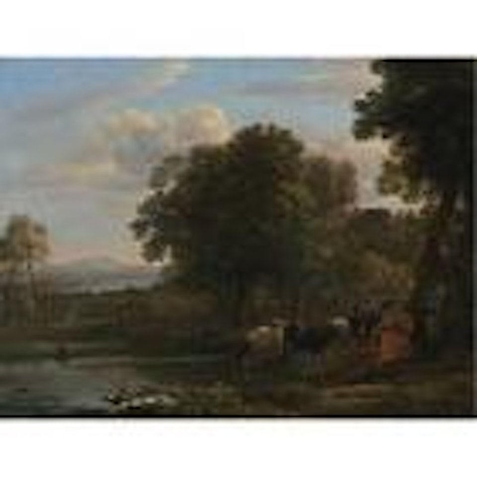 An evening landscape with Mercury and Battus by Claude Lorrain