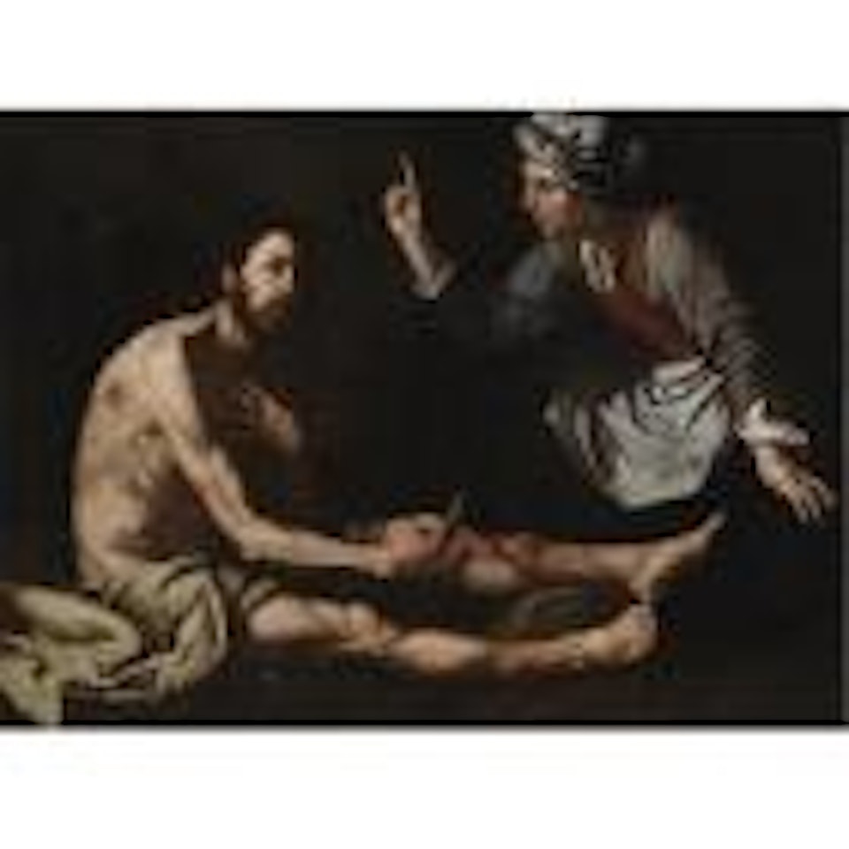 Job on the ash heap by Jusepe de Ribera