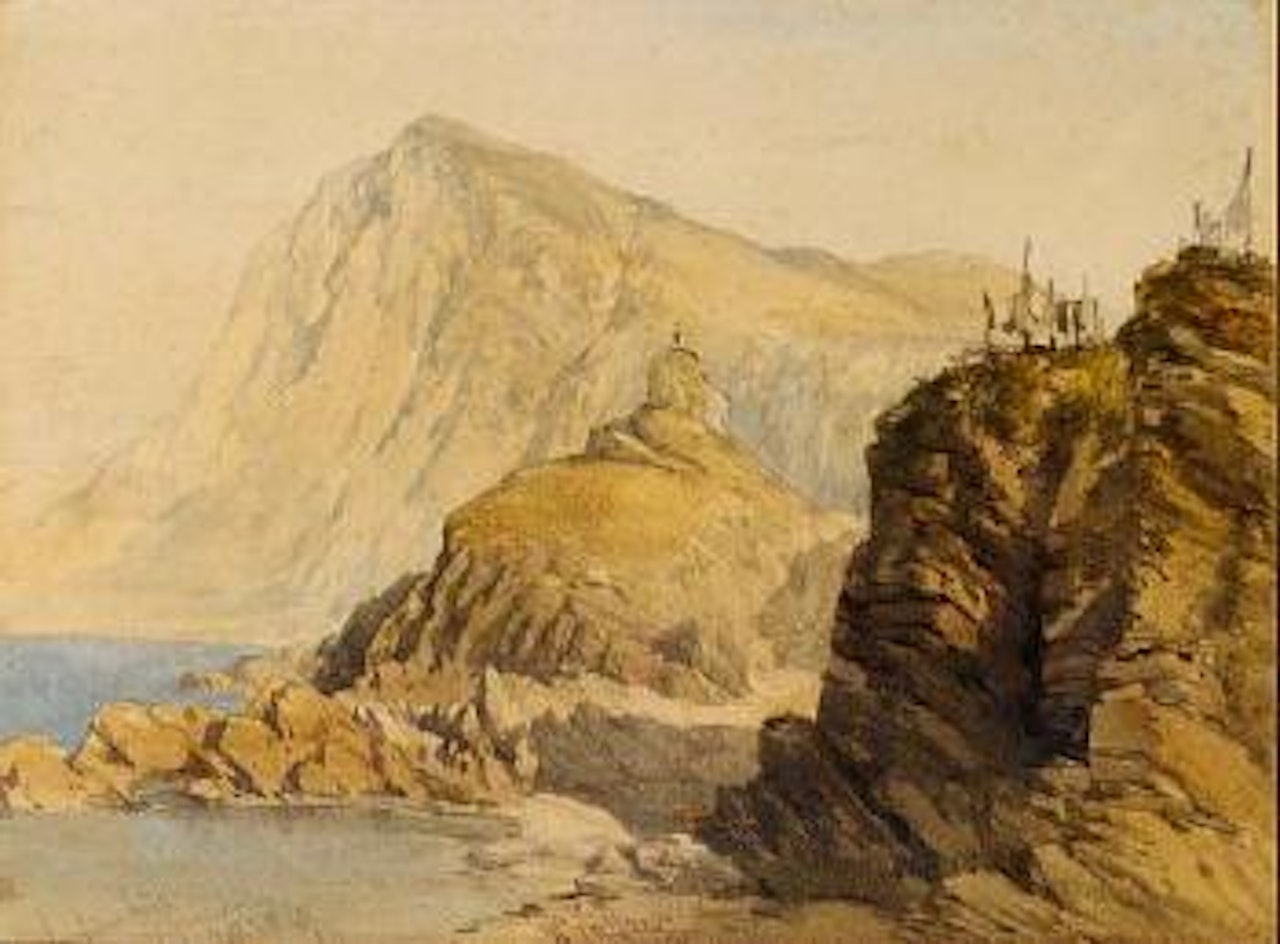 Lantern Hill, Ilfracombe, North Devon by William Callow