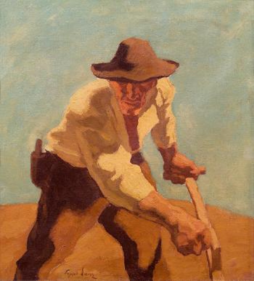 Schnitter by Albin Egger-Lienz