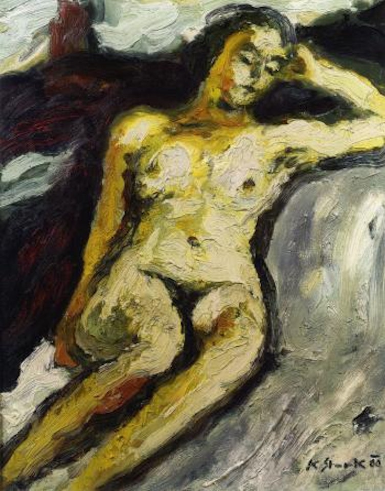 Weiblicher Akt by Karl Stark