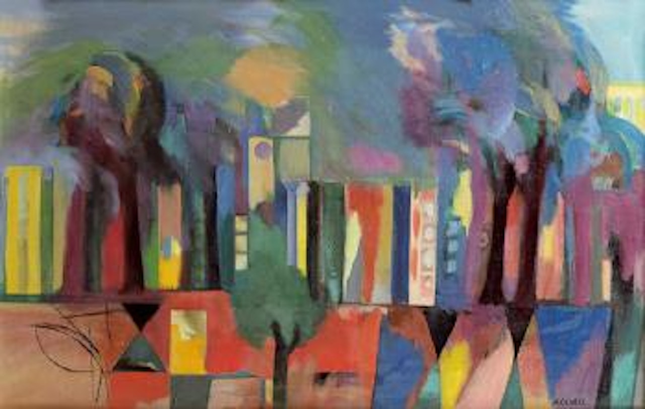 Landschaft by Fritz Aduatz