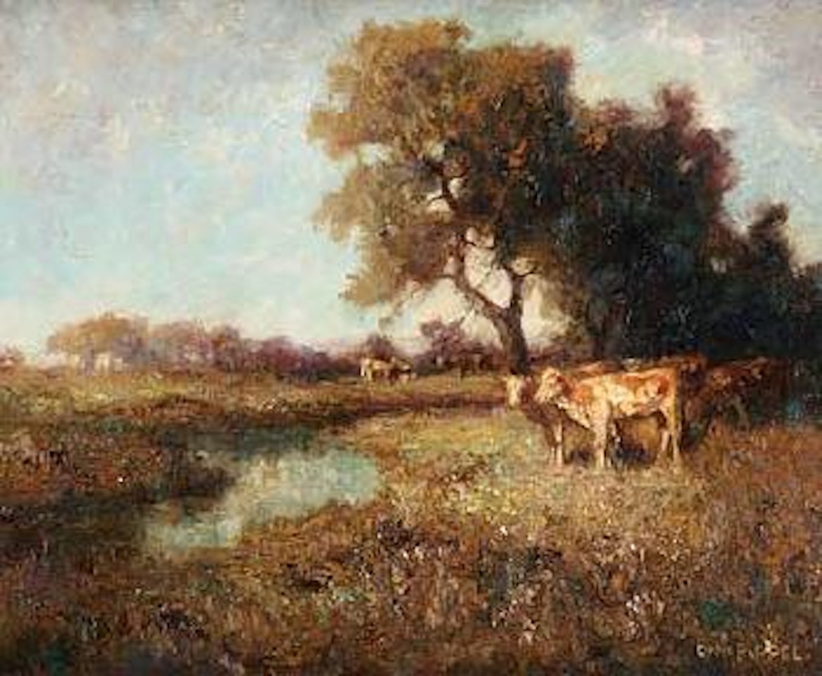 Sommerabend by Otto Pippel