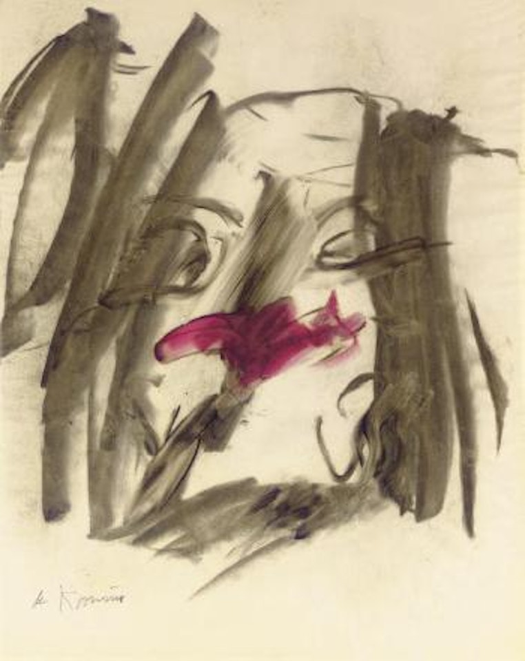 Woman study by Willem de Kooning