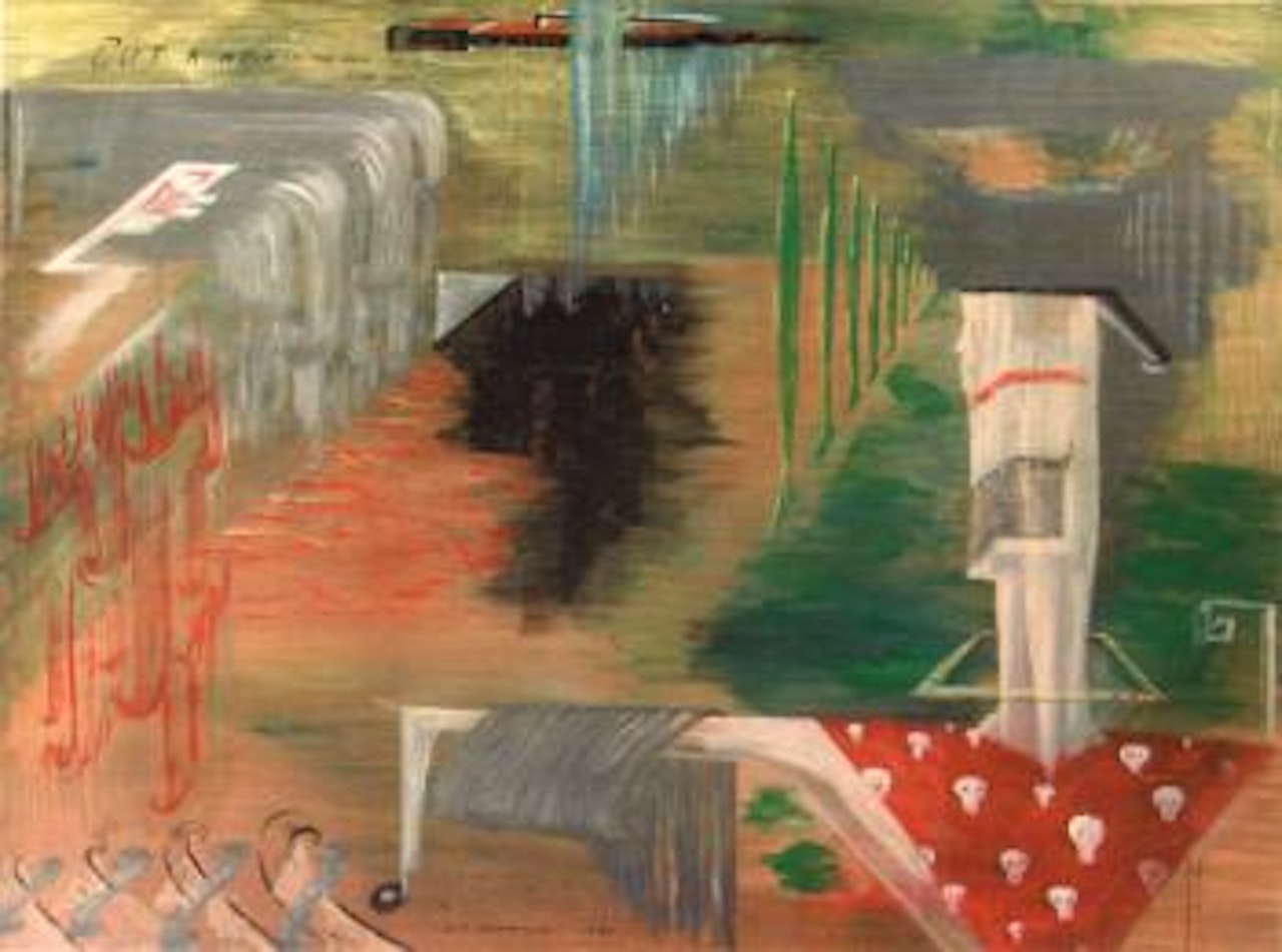 Cut a hole in the rain for ya by Bill Hammond