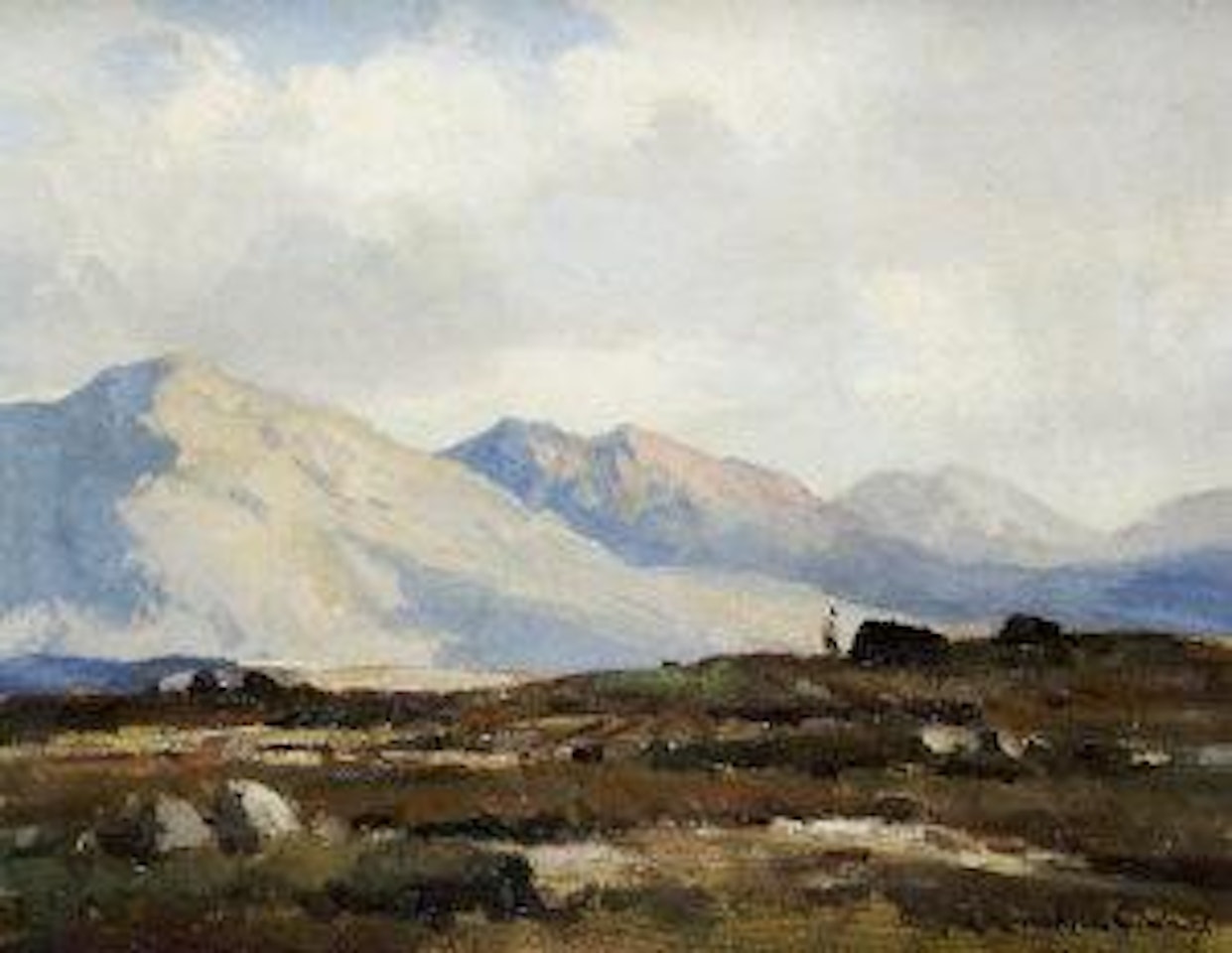 In the Inagh Valley, Connemara by Maurice Canning Wilks