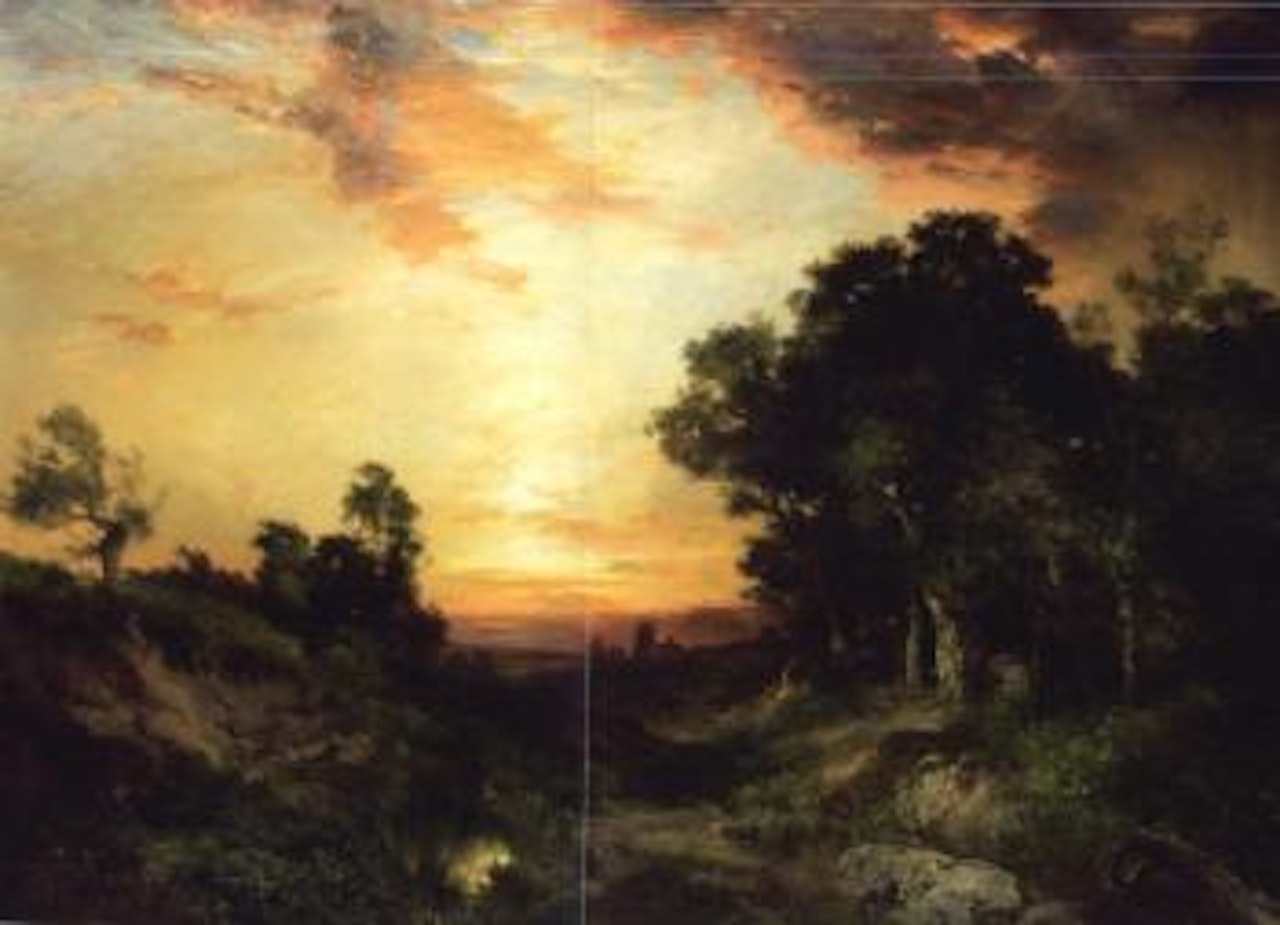 Sunset, Amagansett by Thomas Moran
