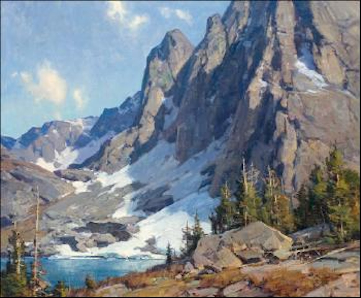 High in the Wind River Range by Clyde Aspevig