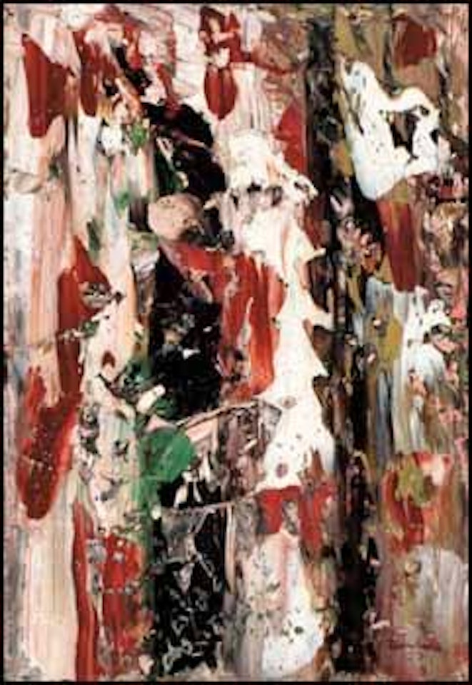 À l'entrée de la jungle by Paul Emile Borduas