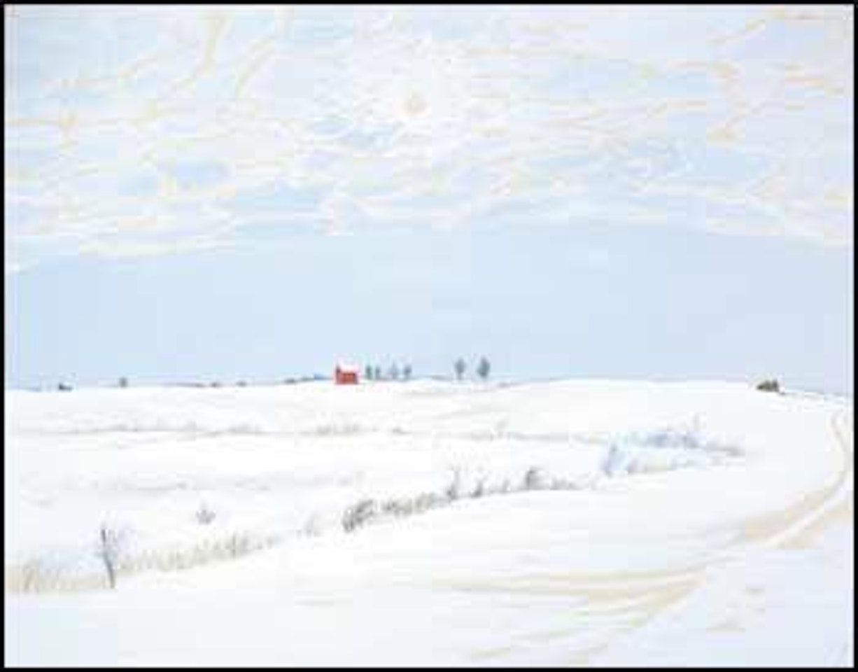 Uncle Dan's Granaries by William Kurelek