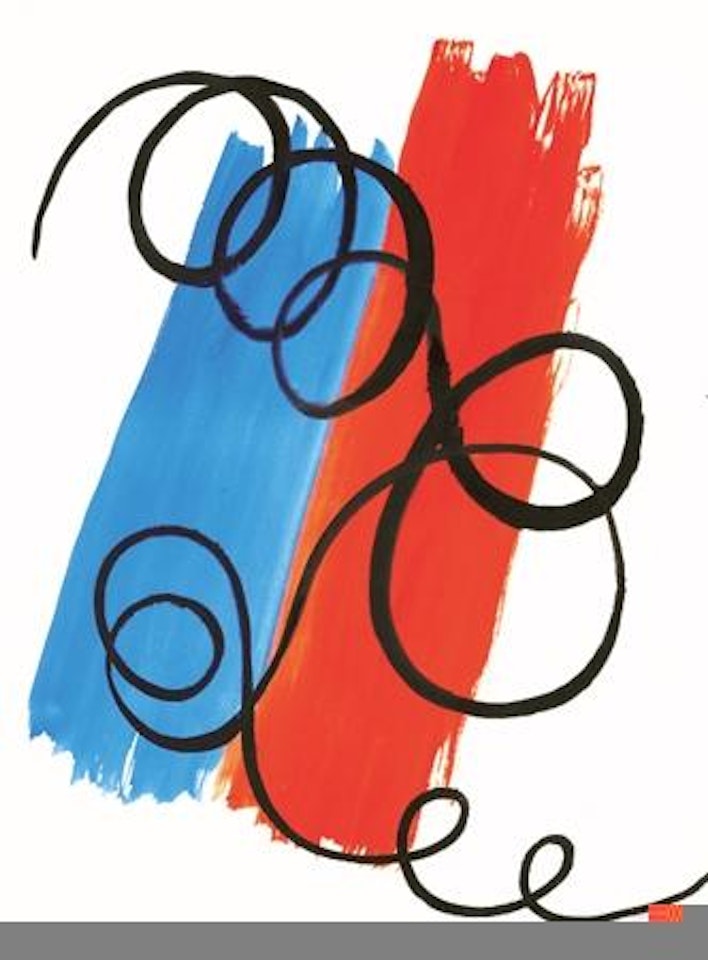 Bleu-Rouge by Alexander Calder