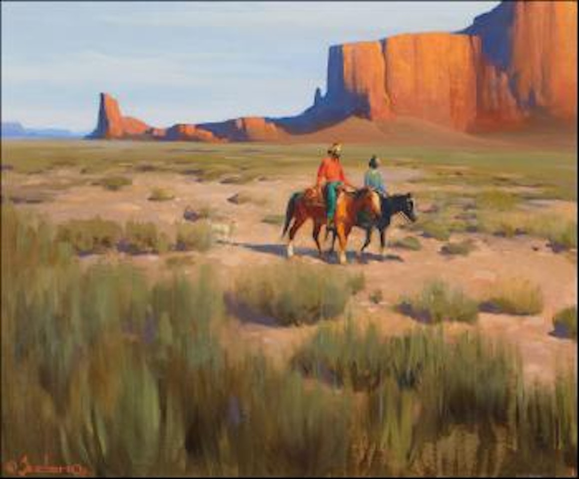 Navajo country by Gerard Curtis Delano