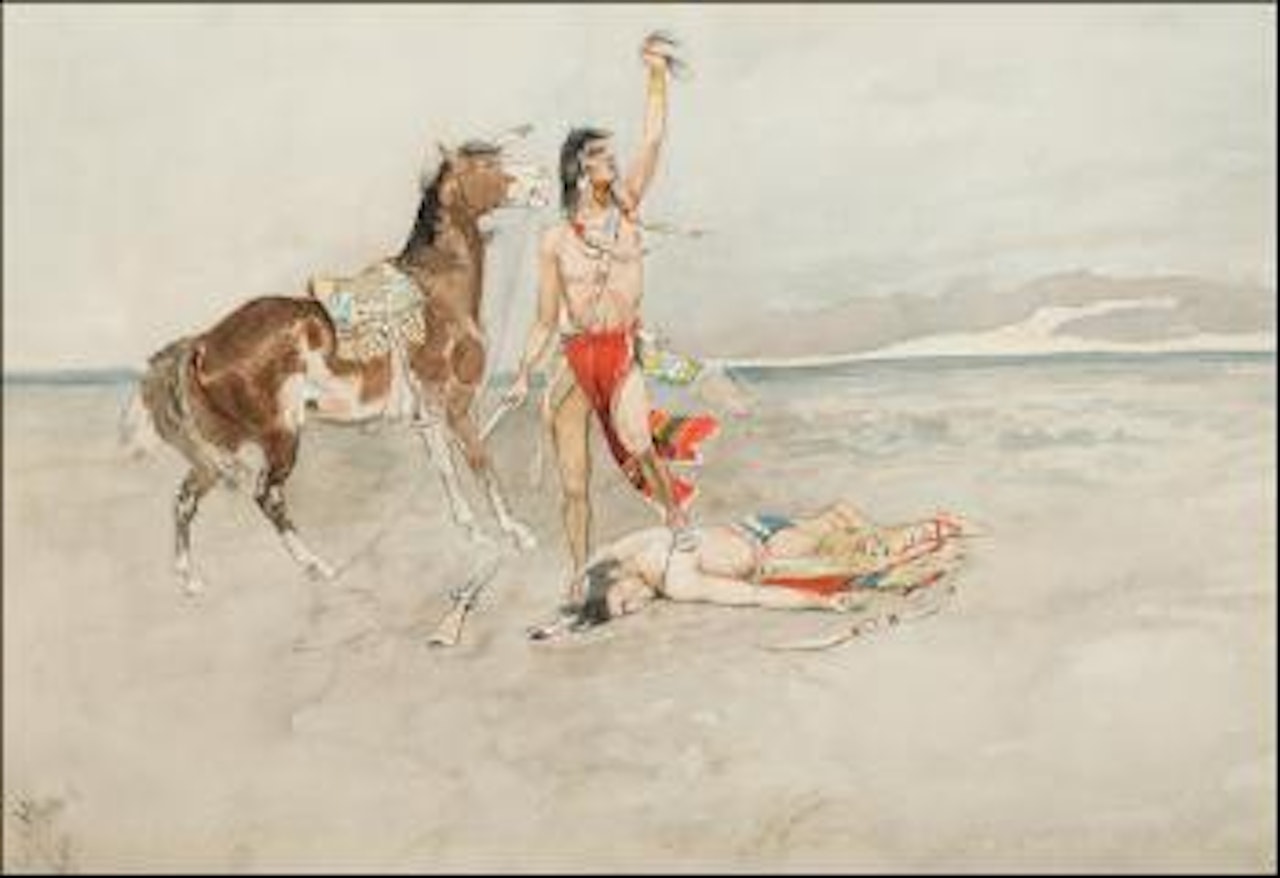 The victor by Charles M Russell