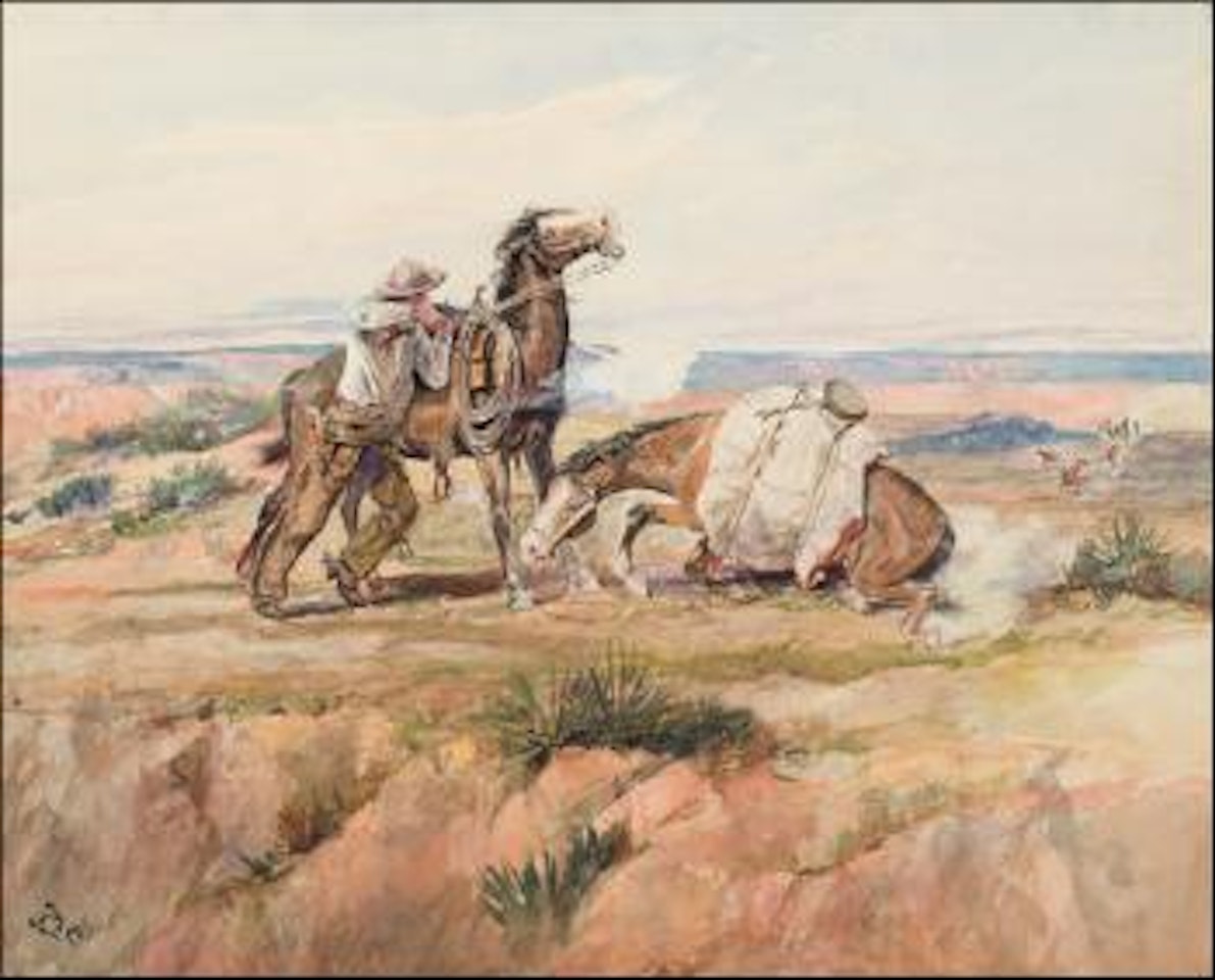 Attacked by Charles M Russell