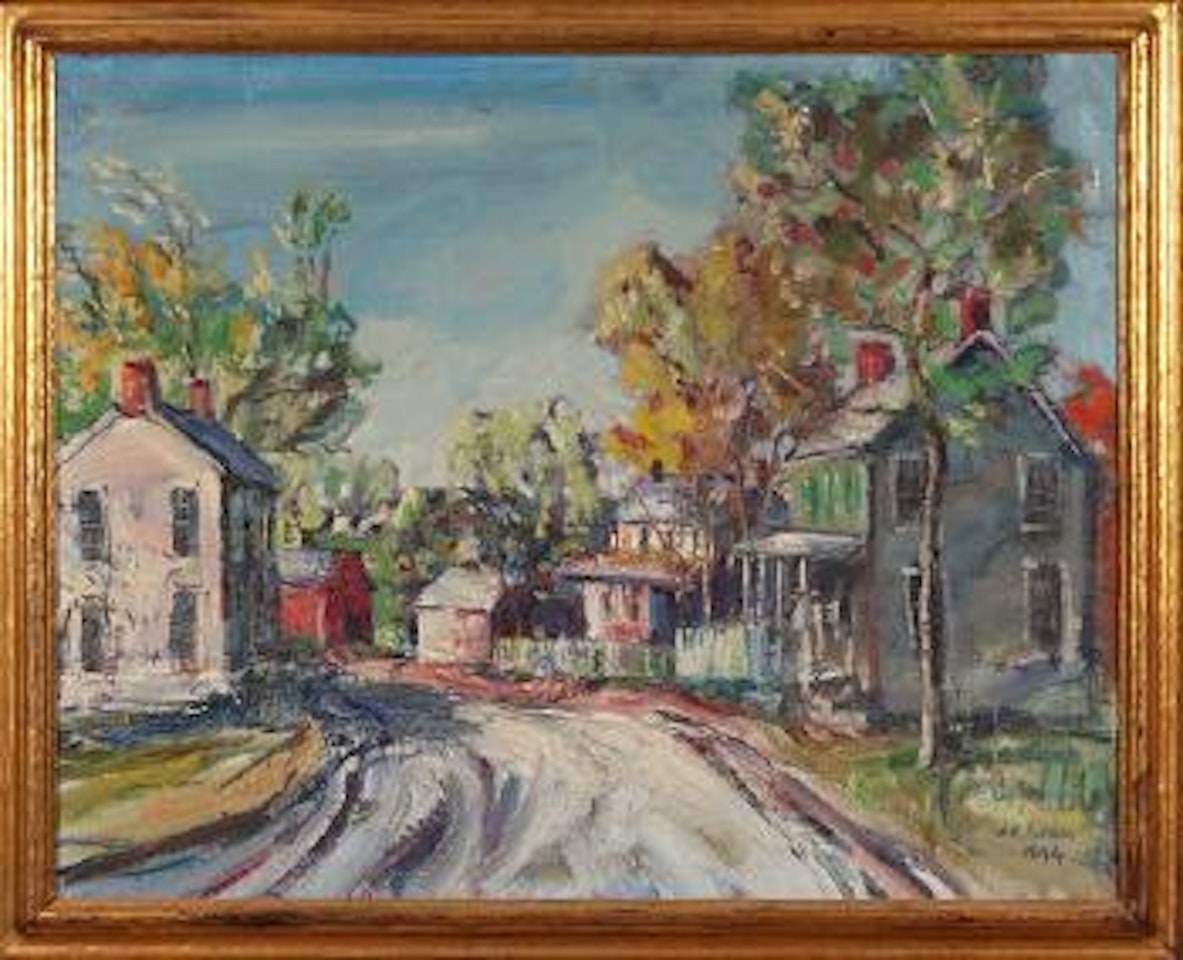 Berks County Village by Walter Emerson Baum