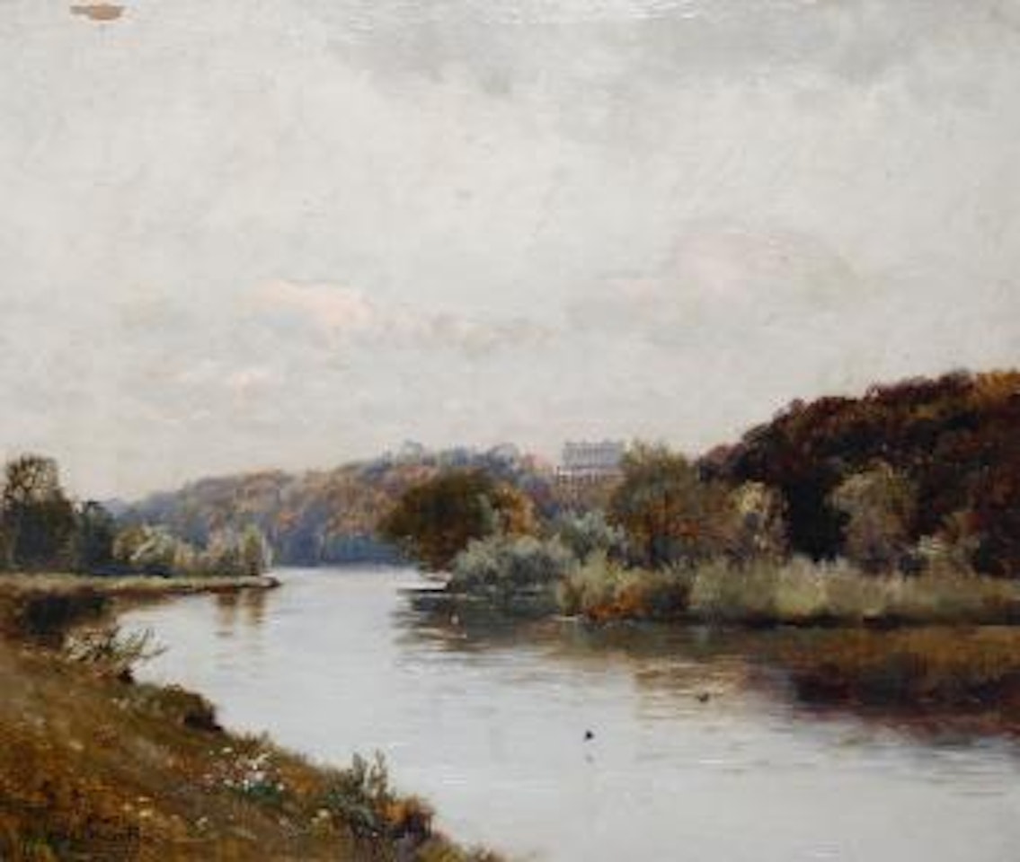 Clivedon on the Thames by Alfred de Breanski