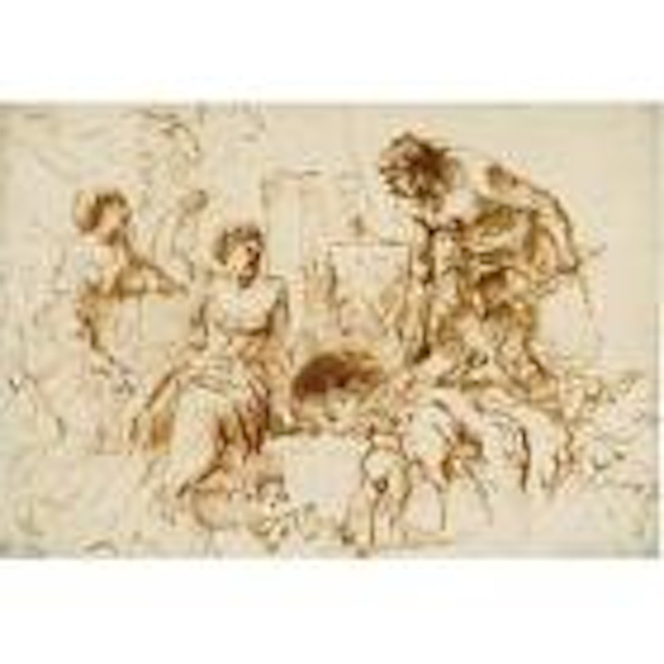 Jacob and Rachel at the Well by Giovanni Benedetto Castiglione