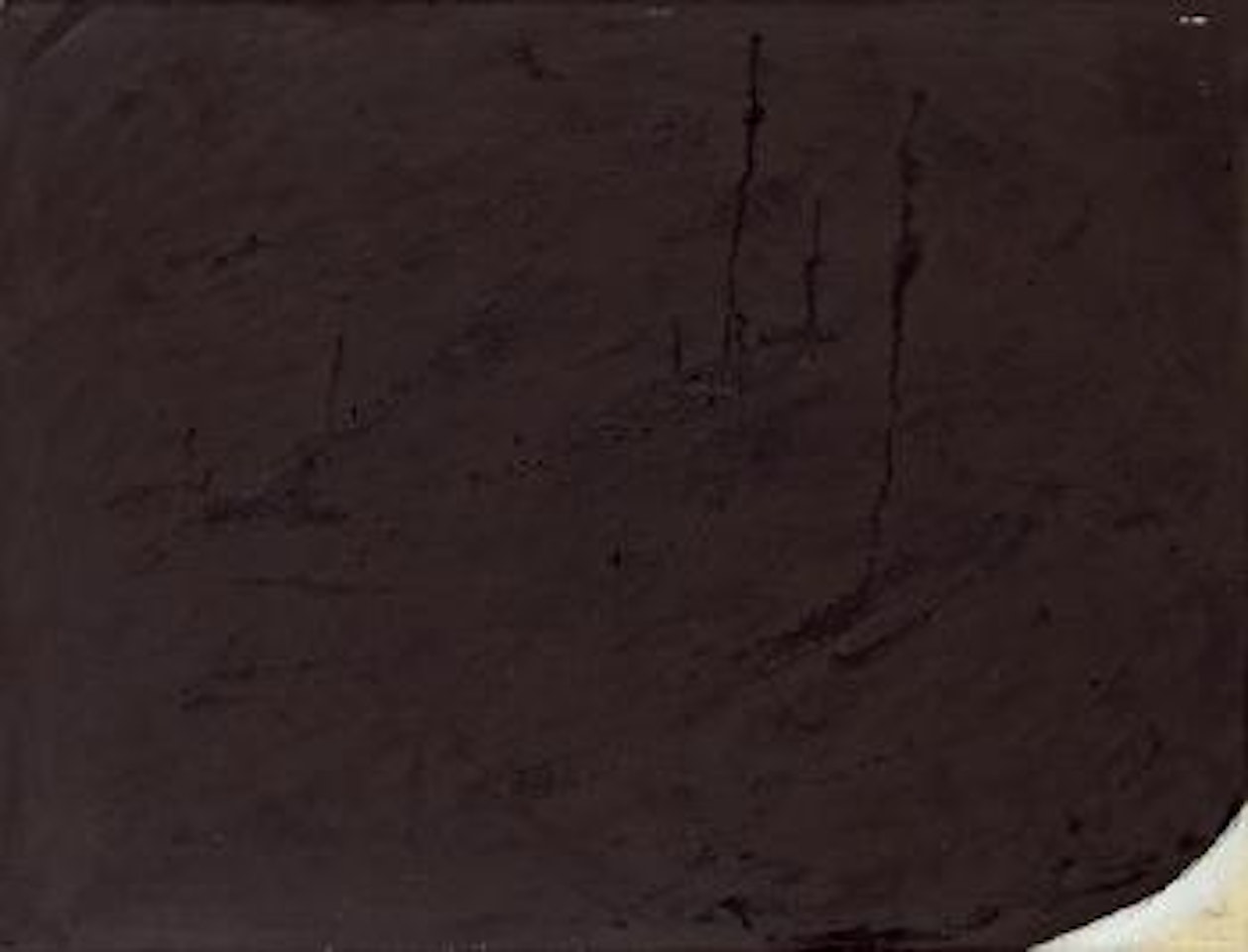 Schwarze Übermalung by Arnulf Rainer