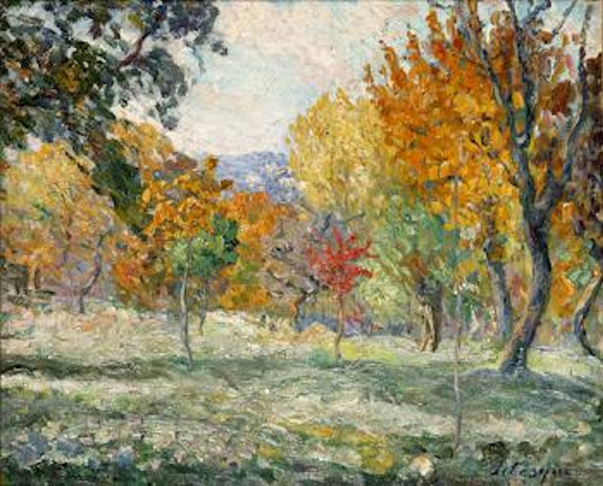 Paysage aux Arbres by Henri Lebasque