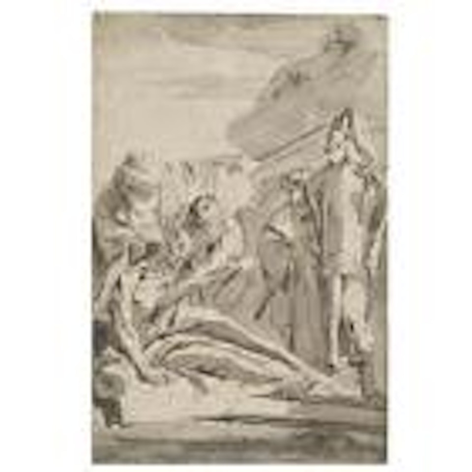 The death of Seneca by Giovanni Battista Tiepolo